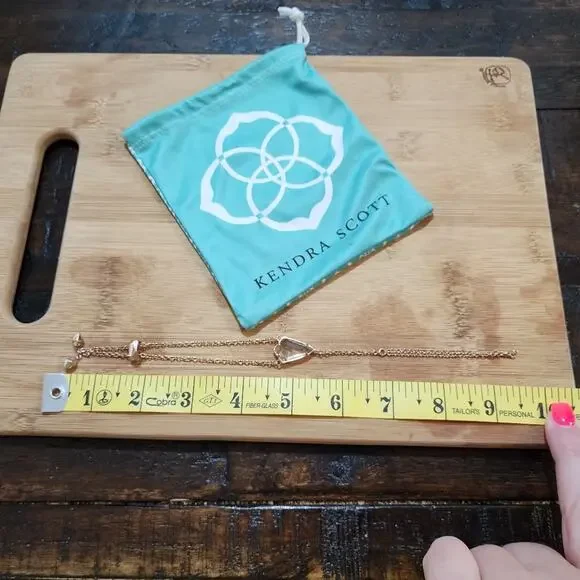 Kendra scott hand chain jeweled bracelet ring‎ - Picture 6 of 6